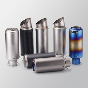 Pot d'échappement universel pour moto 51/60 mm en inox avec DB Killer pour Z900 <span class=keywords><strong>R3</strong></span> R25 MT07 MT09 R1 Z400 Z650 - Product Image 4