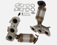 Convertisseur catalytique automobile à haut débit et bas prix, Euro IV, Euro V, Euro VI, 400 CPSI, pour Lexus ES300 16465 16466 – Fournisseur d'usine