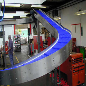 निर्माण प्रत्यक्ष उच्च प्रदर्शन लचीला प्लास्टिक जाल कन्वेयर मॉड्यूलर मोड्यूलर मोड़ जाल बेल्ट चेन पैकेजिंग - Product Image 5