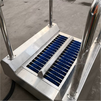 Nettoyeur de chaussures électrique industriel durable, conception de lavage de semelles entièrement automatique pour la gestion sanitaire des usines