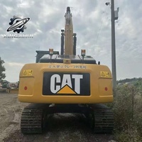 Excavatrice sur chenilles Caterpillar 320D2 d'origine, 20 tonnes, avec moteur Caterpillar, machine de terrassement haute performance à vendre