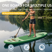 Planche de SUP de tourisme pour sports nautiques en plein air, planche à pagaie tout usage en PVC pour adultes, surf, pêche, lacs, rivières, 3 ailerons