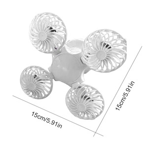 Ventilateur suspendu 2 en 1 avec lanterne LED, alimentation solaire, télécommande, variateur d'intensité universel, idéal pour le camping, la randonnée, les pique-niques et les voyages - Product Image 6