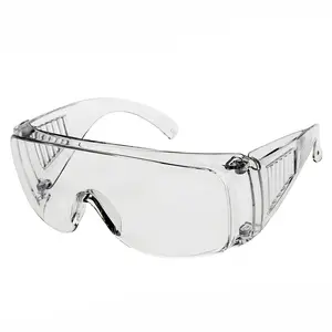 CE approved Industrial Polycarbonate PC Flexible Work construction Anti Fog Safety Googles Glasses