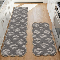 Tapis de cuisine antidérapants, lavables en machine, absorbants et résistants aux taches, pour cuisine et buanderie