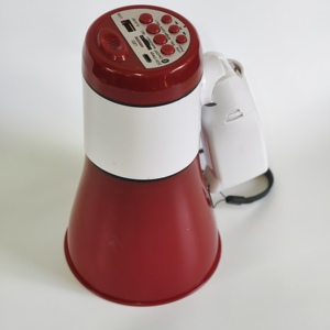Megáfono Portátil Recargable XC-180 de 20W, Altavoz con Sirena, Grabación de Música, Puerto USB, Bocina - Product Image 4