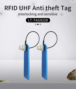 ABS防水硬塑料安全可重写可重复使用的etiquetas para de ropa uhf rfid服装服装悬挂标签 - Product Image 2