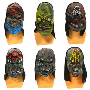 Halloween Creepy PVC <span class=keywords><strong>Ghostface</strong></span> <span class=keywords><strong>Mask</strong></span> Death Party Face <span class=keywords><strong>Mask</strong></span> Terrible Face Ghost <span class=keywords><strong>Mask</strong></span> - Product Image 6