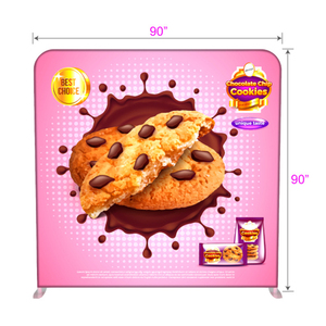 Stand Pop-up <span class=keywords><strong>en</strong></span> Aluminium Rétroéclairé LED de 8 pieds pour Salons Professionnels Eastern Signs avec Fond Droit – Affichage Pop-up POP - Product Image 2