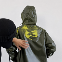 Veste de sport d'extérieur pour homme, légère, imperméable, coupe-vent, anti-UV, à séchage rapide, avec capuche et rembourrage en poly, interchangeable