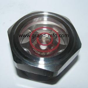 Acero inoxidable 304 NPT hilo 2 pulgadas 1 pulgada observar nivel de aceite mirilla indicador nivelador - Product Image 3