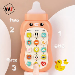 Mainan Silikon Mainan Bayi Baru Lahir, Dot Mainan Gigitan Silikon Kecil untuk Perjalanan - Product Image 3