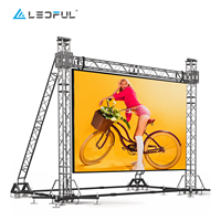 Écran LED d'affichage vidéo mince pour location, intérieur/extérieur, pour scène, P2.6 P2.9 P3.91 P4.81
