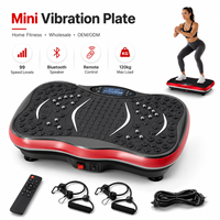 Plateforme vibrante compacte en gros pour exercices, 99 vitesses, machine de vibration corporelle complète pour fitness à domicile OEM ODM