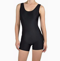Combinaison une pièce printemps-été en nylon antibactérien, gainante, pour ballet, yoga, danse, sexy et audacieuse pour adulte