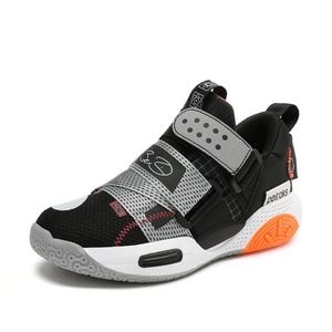 Zapatillas de Baloncesto Unisex de Piel Sintética, Botas de Media Caña con Cordones, Zapatillas Deportivas para Exteriores, Primavera, Verano, Otoño, Invierno - Product Image 2