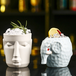 Taza Tiki de Cerámica Hecha a Mano, la Más Vendida, Taza de Cóctel Tiki Hawaiana para Club o Bar - Product Image 1