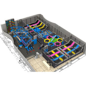 Simplee — aire de jeux gonflable pour enfants, équipement de plein air, arc d'escalade artificiel, guerrier <span class=keywords><strong>Ninja</strong></span> - Product Image 4