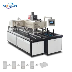 MSFB-650 Automatic Foldable Hardcover Box Making Machine