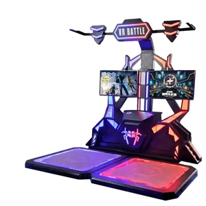 Nouvelle machine de jeu d'arcade JiaYi JY-SZDJ02S pour centre commercial, jeu de tir à deux joueurs, dispositif de réalité <span class=keywords><strong>virtuelle</strong></span> 9D, en bois, Guangdong - Product Image 1
