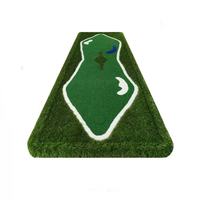 Golf 9 trous, mini-golf, pratique du putting, gazon artificiel, tapis de golf, intérieur/extérieur