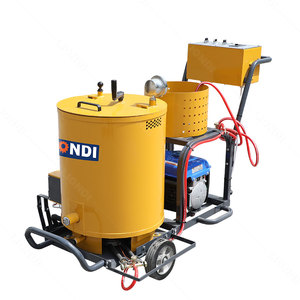 Macchina per Sigillatura Crepe Asfalto 60L a Spinta Manuale, Attrezzatura Portatile per Riempimento Crepe Stradali per Piccole Costruzioni di Pavimentazioni - Product Image 2