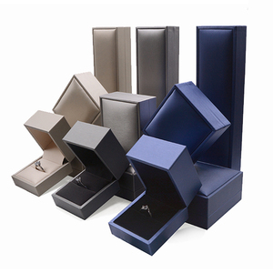 FORTE Vòng Cổ Mặt Dây Chuyền Bằng Da PU Tùy Chỉnh Cao Cấp Chất Liệu Satin Joyero Vàng Hộp Trang Sức Bao Bì Hộp Trang Sức Có Logo - Product Image 3