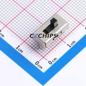 SS-23D06-G030 Slide Switch DIP-8P,12.7x7mm Switch Double Pole Four Throw Rectangle Pin Header PC Pin 12.7mm - Product Image 1