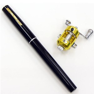 Hot Sale Portable Glass Telescopic Pocket Mini <strong>Pen</strong> <strong>Fishing</strong> <strong>Rod</strong> with <strong>Reel</strong> - Product Image 2