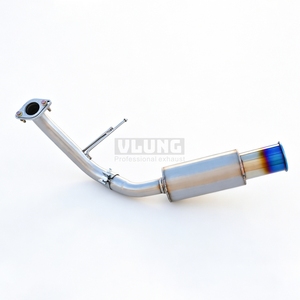 Tuyau d'échappement arrière intelligent en acier inoxydable pour Ford <span class=keywords><strong>Fiesta</strong></span> Hatchback 1.5 2011-2015, silencieux de tuning à haut débit - Product Image 4