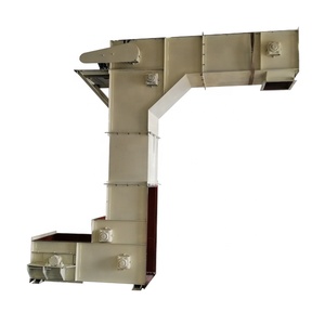 Nuevo Elevador Sanitario Tipo Z de Cubeta Cerrada de Acero Inoxidable para Transferencia de Materiales Granulares y Polvos Alimenticios sin Contaminación para Restaurantes - Product Image 3