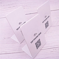 Support de menu en plastique de haute qualité avec lecture RFID par tapotement, affichage de la liste de menus, code QR NFC, étanche et code QR unique