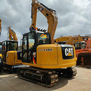 Crawler Digger <b>Machine</b> Excavator 7Ton Small Excavation Sites <b>Used</b> CAT 307E2 Japan Caterpillar Excavator for Farm - Product Image 3