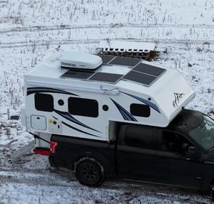 Camioneta Todoterreno con Remolque para Acampar, con Baño, Mini Refrigerador, Aire Acondicionado, para Acampar en la Playa, Camioneta Personalizada - Product Image 1