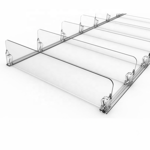 Divisores de estante ajustables de plástico al por mayor para pantallas de cigarrillos - Product Image 6