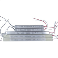Ultra ince LED güç kaynağı AC110-220V sürücü DC12V 48W aydınlatma Transformers LED şeritler reklam panosu