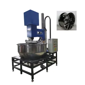 In stock alloy wheels drum deburring bowl vibratory finishing vibration polishing machine