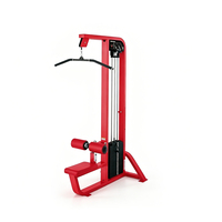Machine de musculation commerciale à tirage vertical (Lat Pulldown) à charge par poulie pour le renforcement des muscles du dos