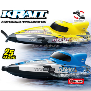 TX749 Jet Boat <span class=keywords><strong>Vortex</strong></span> à grande vitesse 25 km/h 2.4GHz Brushless RC Jet Boat Racing Yacht Ship Model Adult and Children's Toy - Product Image 6