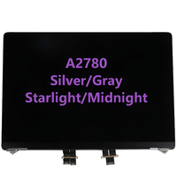 Écran de remplacement complet LCD pour Macbook Pro 16 pouces A2485/M1 A2780/M2, argent, gris sidéral
