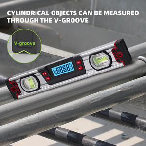 10インチ工業用グレードデジタル魚雷レベル分度器角度ファインダーゲージLCDディスプレイ測定器 - Product Image 5