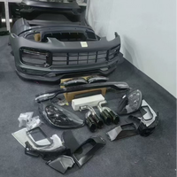 Para Porsche Cayenne 958 11-14 Modificado 15, Conjunto de Parachoques Trasero Original con Luz Trasera para Puerta Trasera