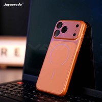 JOYPORODO B400 Coque de protection magnétique de luxe en verre optique AG pour iPhone 17 16 15 14 Pro Max Air – Vente en gros