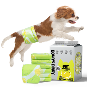 <span class=keywords><strong>DONO</strong></span>'DIARY Pañal Desechable para Perros, Envolturas Masculinas Antideslizantes para Animales Pequeños, 20 Años de Experiencia de Fábrica, Eliminación de Residuos de Mascotas - Product Image 5