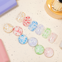 Vernis à ongles gel laiteux en paillettes, 13 couleurs, base blanche laiteuse avec paillettes dorées, texture luxueuse, adapté aux débutants et aux salons