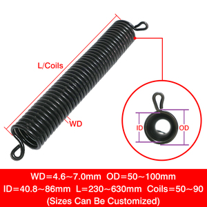 BJ cao cấp công nghiệp cửa cuốn Con lăn màn trập cửa 82b carbon cao mangan dây thép lò xo - Product Image 3