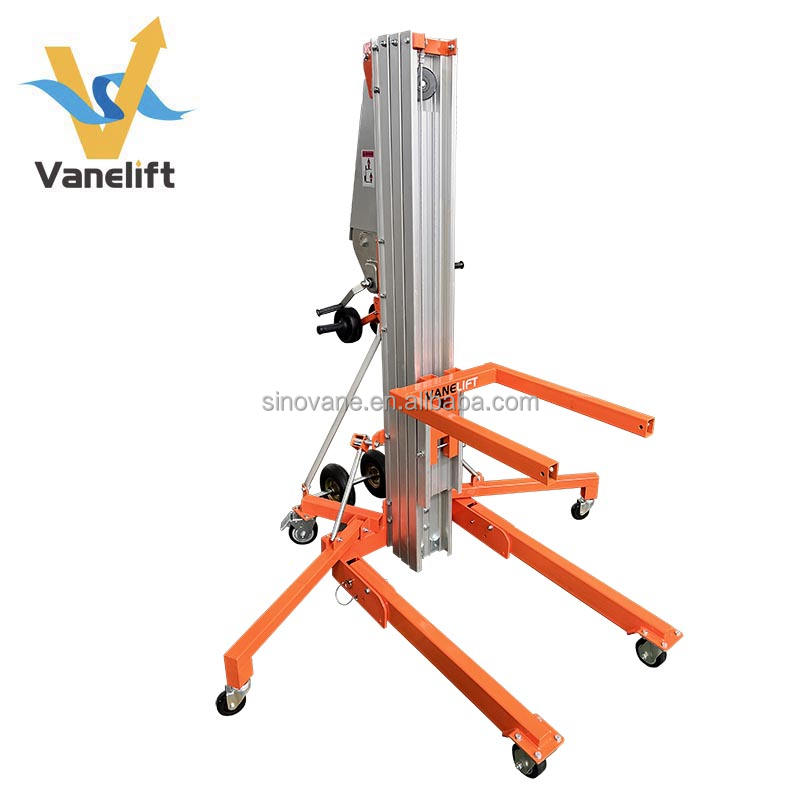 200kg 250kg 300kg 350kg Portable Material Lift Machine Collapsible ...