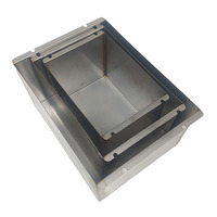 Armoire en acier inoxydable et Aluminium, haute précision, pièces, boîtier de batterie, personnalisé