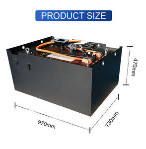 بطارية رافعة شوكية عالية السعة 51.<span class=keywords><strong>2</strong></span> فولت 404 أمبير ساعة، بطارية ليثيوم للرافعات الشوكية الكهربائية الثقيلة لنيتشيو FB20/25-48V/9PZB450AH - Product Image 2