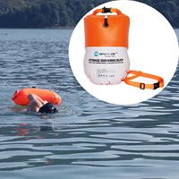 Bouée de sauvetage portable en PVC épaissi pour la natation en mer et les activités nautiques en extérieur, fournitures marines, stock transfrontalier Chine